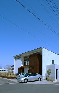 岐阜のFrameWork設計事務所の物件「西中島の家」の外観"