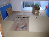 岐阜　FrameWork設計事務所　七郷の家　和室　畳めくり　収納になってます